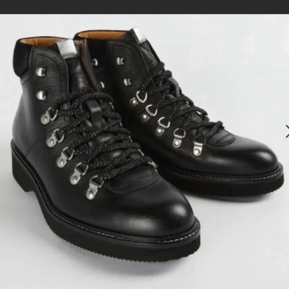 Ted Baker Shoes New Ted Baker Ramels Black Hiking Boot